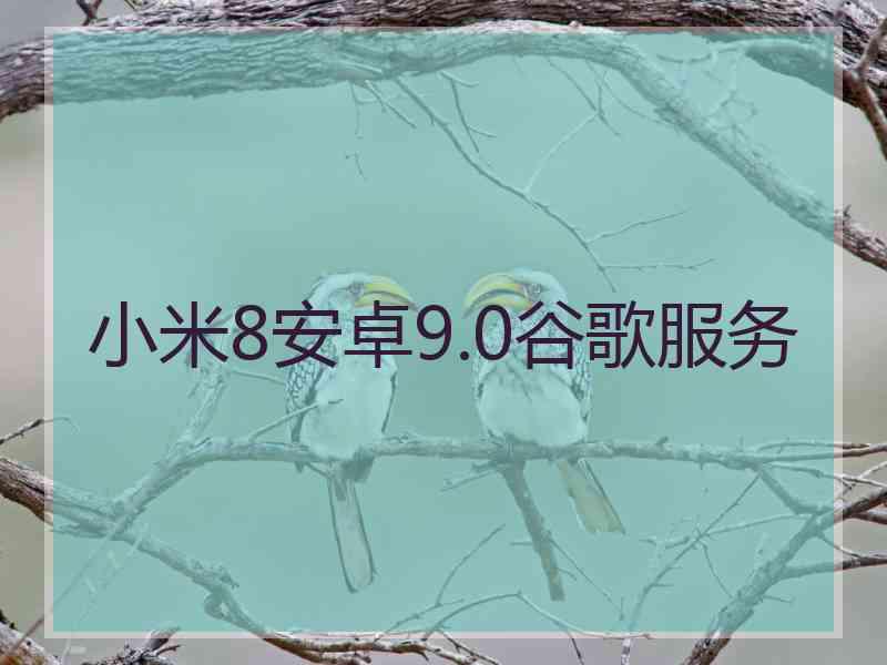 小米8安卓9.0谷歌服务